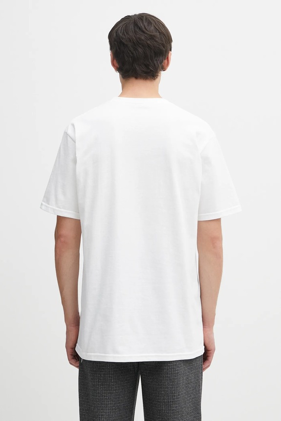 Abbigliamento Fucking Awesome t-shirt in cotone Last Night PN20151 bianco
