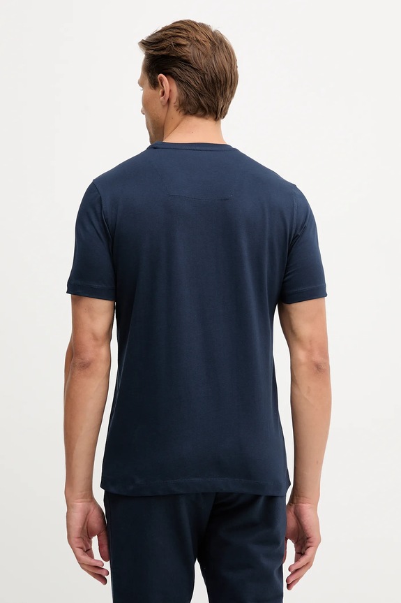Îmbrăcăminte Aeronautica Militare tricou bărbătesc din bumbac TS1580UJ00372 bleumarin