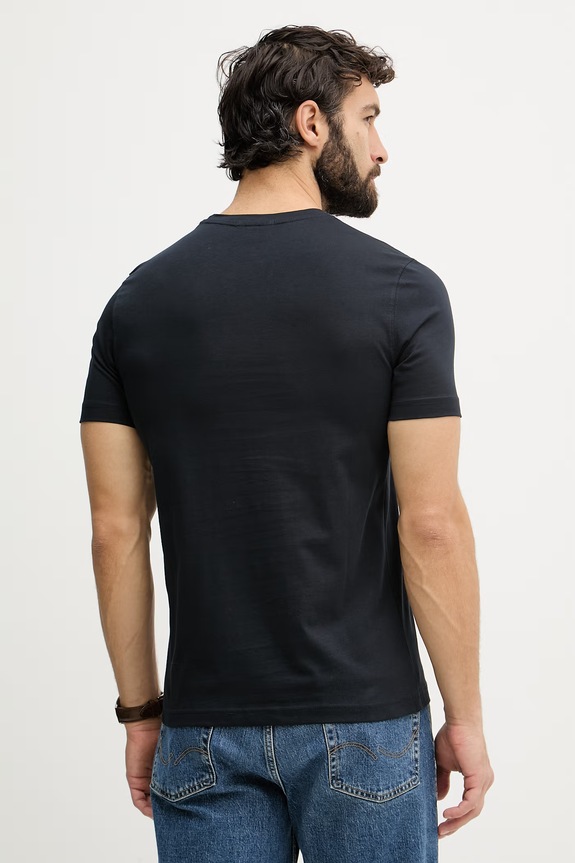 Одежда Aeronautica Militare футболка basic для мужчин из хлопка TS1942UJ00538 тёмно-синий