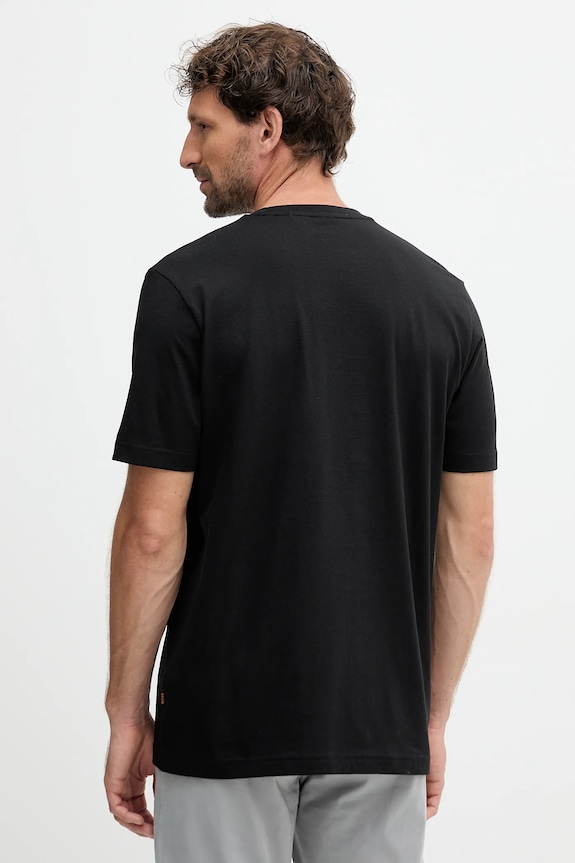 Odzież BOSS Orange t-shirt bawełniany Te_lupo 50554615 czarny
