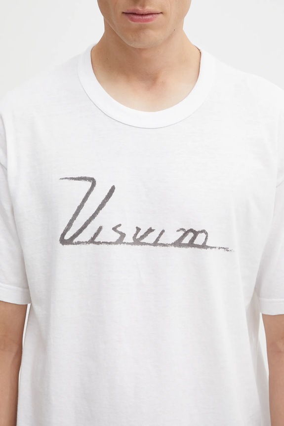 Visvim t-shirt jumbo tee s/s bianco 125105010025