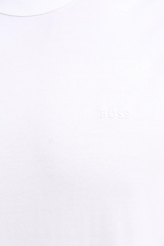 Bavlnené tričko BOSS H-Taut 15 50546404 biela
