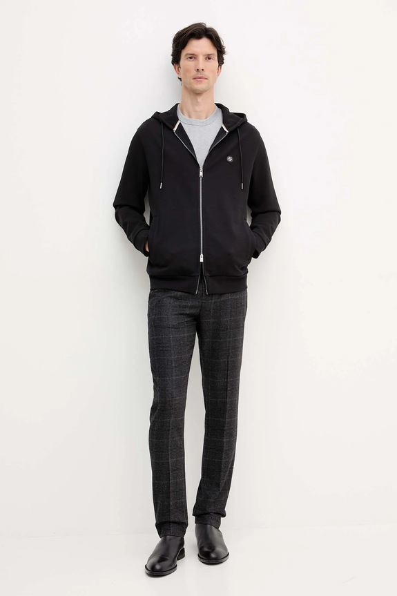 BOSS tricou din bumbac H-Taut 15 50546404 gri SS26