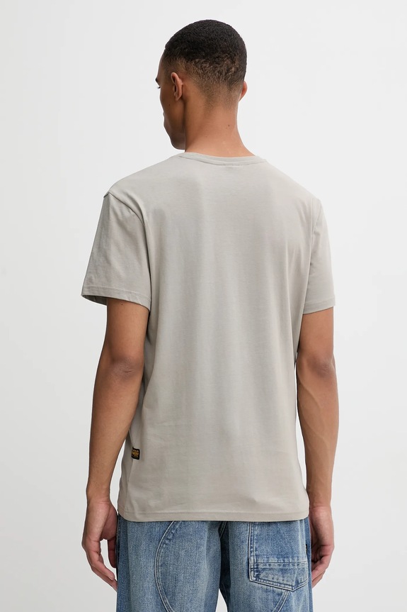 Îmbrăcăminte G-Star tricou din bumbac Base-s D16411.336.G106 gri