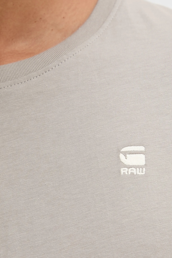 G-Star tricou din bumbac Base-s D16411.336.G106 gri