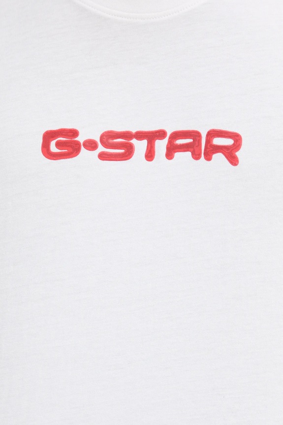 G-Star pamut póló D26832.D975 fehér