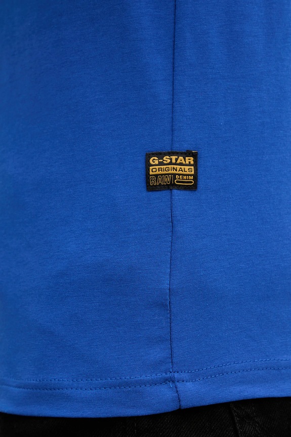Tričko G-Star Slim base D19070.C723.888 modrá