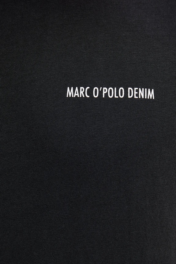 Βαμβακερό μπλουζάκι Marc O'Polo 5000007146 μαύρο