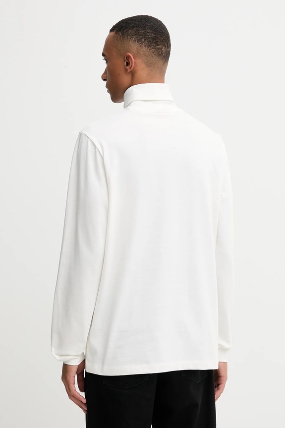 Îmbrăcăminte HUGO longsleeve din bumbac Daporollo 50547372 alb
