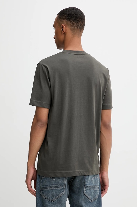 Îmbrăcăminte Marc O'Polo tricou din bumbac 528230551196 verde