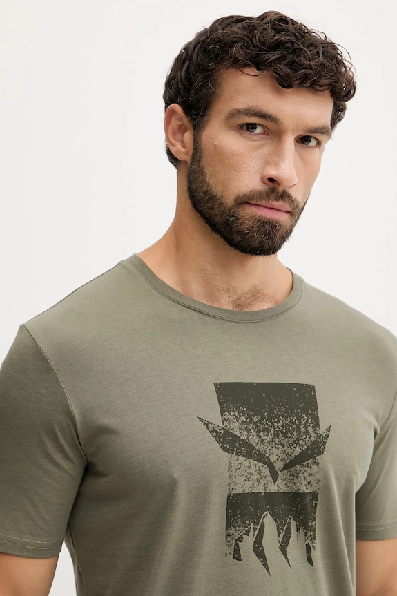 Odzież Salewa t-shirt sportowy Eagle 3cime 00.0000029102 zielony