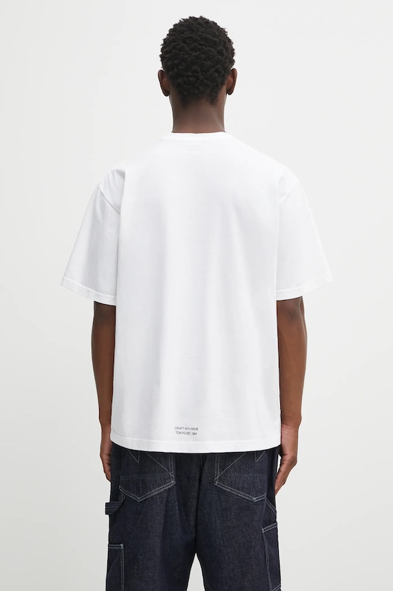 Abbigliamento NEIGHBORHOOD t-shirt in cotone nh . tee ss-9 251PCNH.ST09 bianco