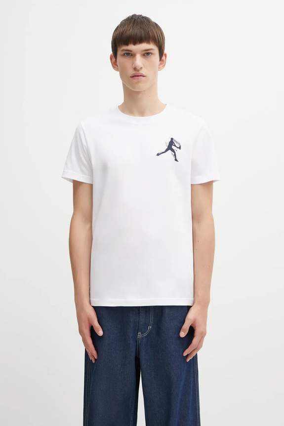 Lacoste T-shirt męski pozostałe biały TH1044