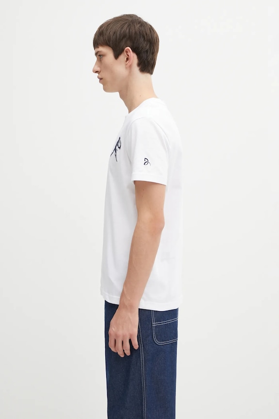 Lacoste T-shirt męski TH1044 biały SS26