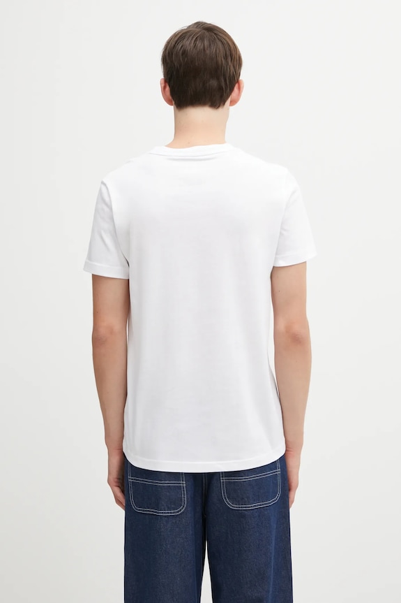 Odzież Lacoste T-shirt męski TH1044 biały