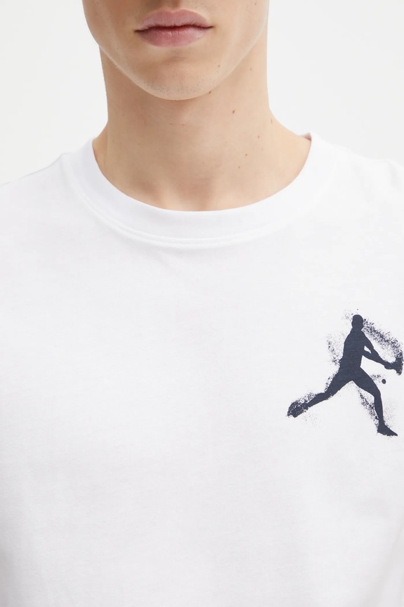 Lacoste T-shirt męski TH1044 biały