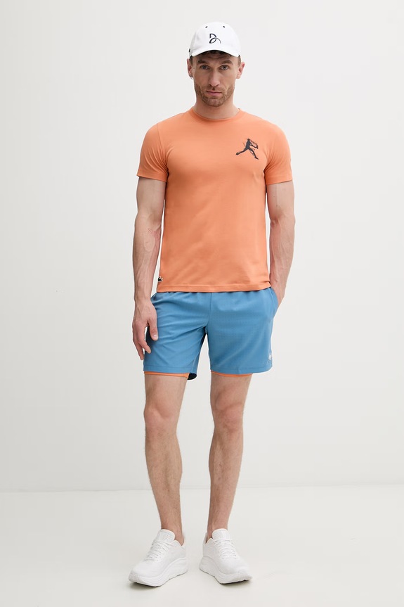 Lacoste majica za muškarce TH1044 narančasta SS26