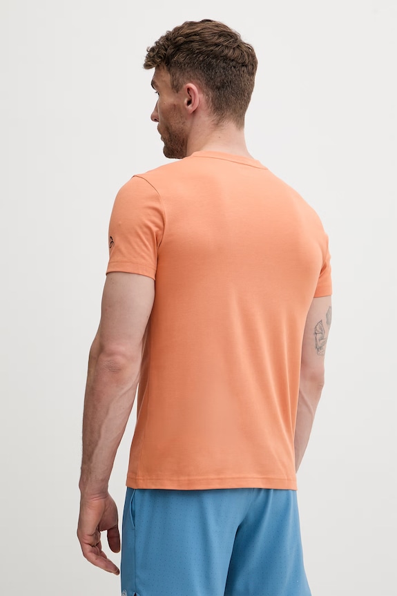 Odjeća Lacoste majica za muškarce TH1044 narančasta