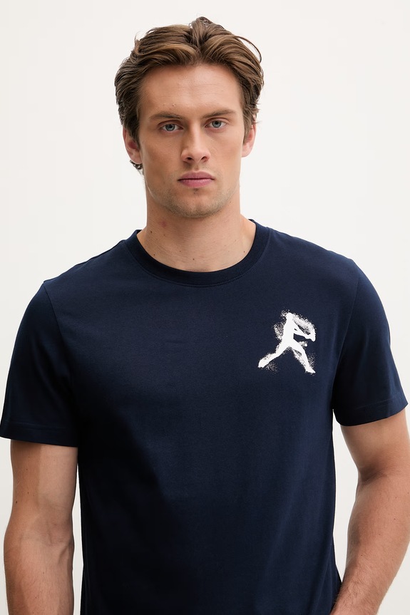 Lacoste T-shirt męski TH1044 granatowy