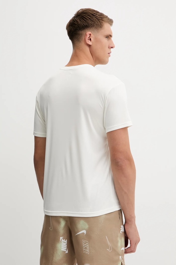 Ρούχα T-shirt κολύμβησης Nike NESSF569 μπεζ