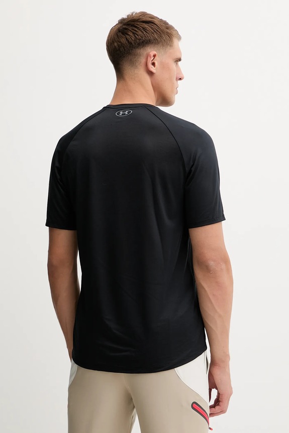 Oblačila Kratka majica za vadbo Under Armour UA Tech Reflective 6005116 črna