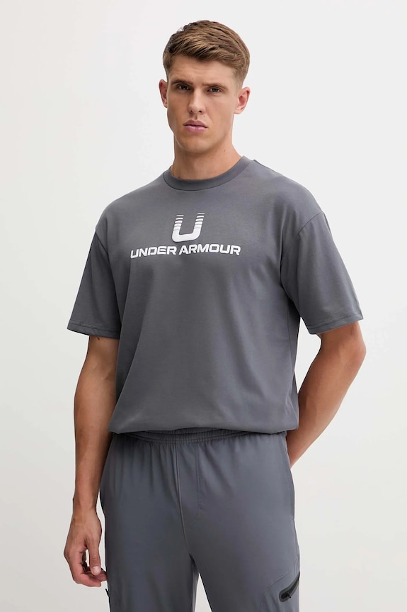 Under Armour t-shirt rilassato grigio 6005150