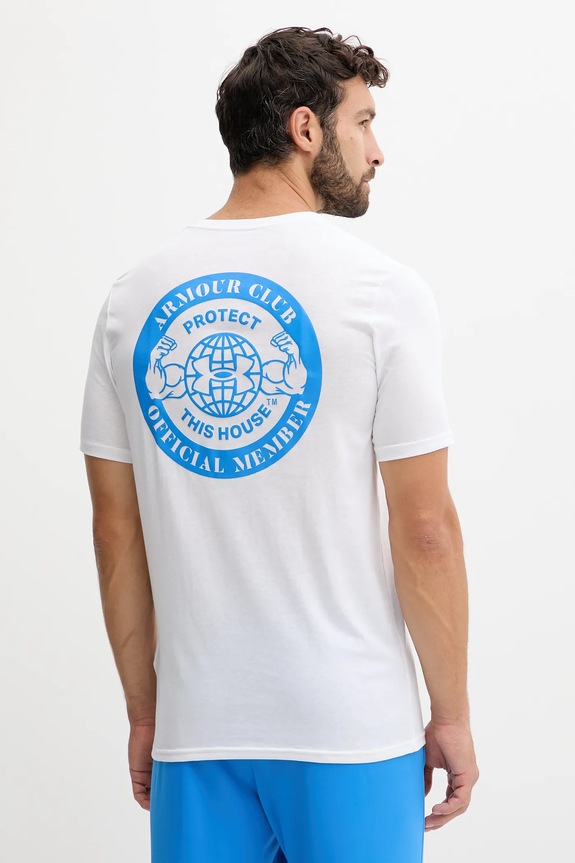 Ρούχα Μπλουζάκι Under Armour 6005612 λευκό