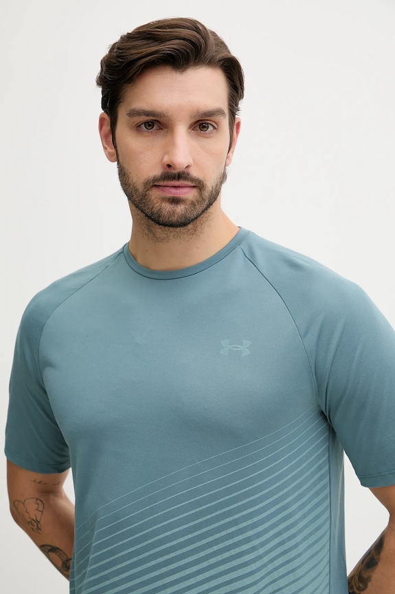 Tréningové tričko Under Armour UA Tech Fade zelená 6005916