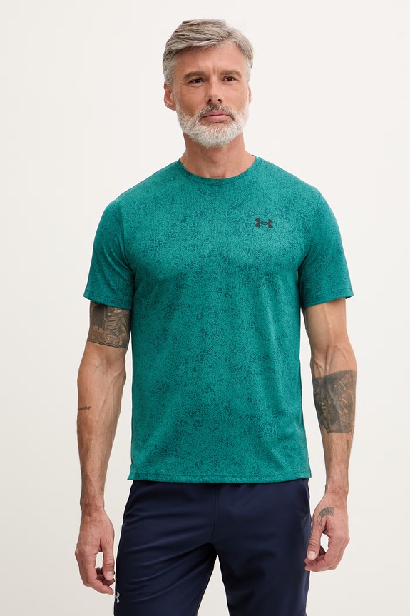 Under Armour T-shirt γυμναστικής Ανδρικό UA Tech πράσινο 6005920
