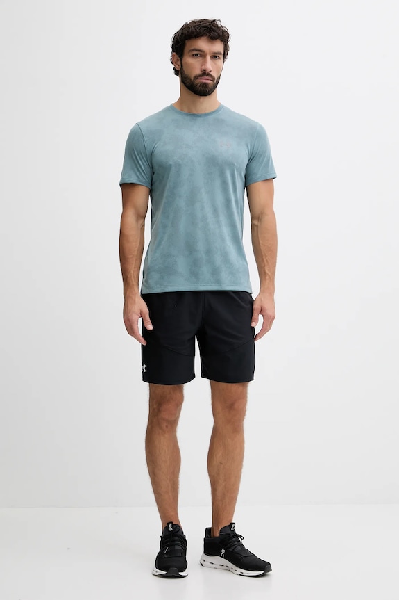 Under Armour t-shirt treningowy 6006098 turkusowy AW25