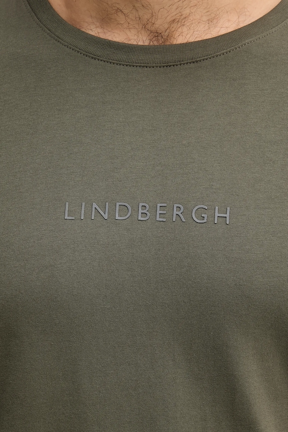 Бавовняна футболка Lindbergh 30.400200B зелений