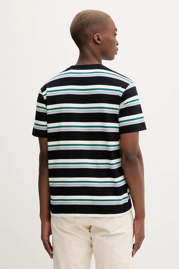 Ρούχα Βαμβακερό μπλουζάκι Guess Jeans M5BI40.K9XF1 μαύρο