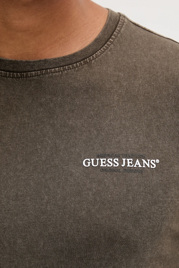 Guess Jeans pamut póló M5BI27.K8HM0 barna