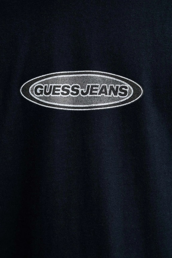 Guess Jeans t-shirt bawełniany M5BI29.K8FQ4 granatowy