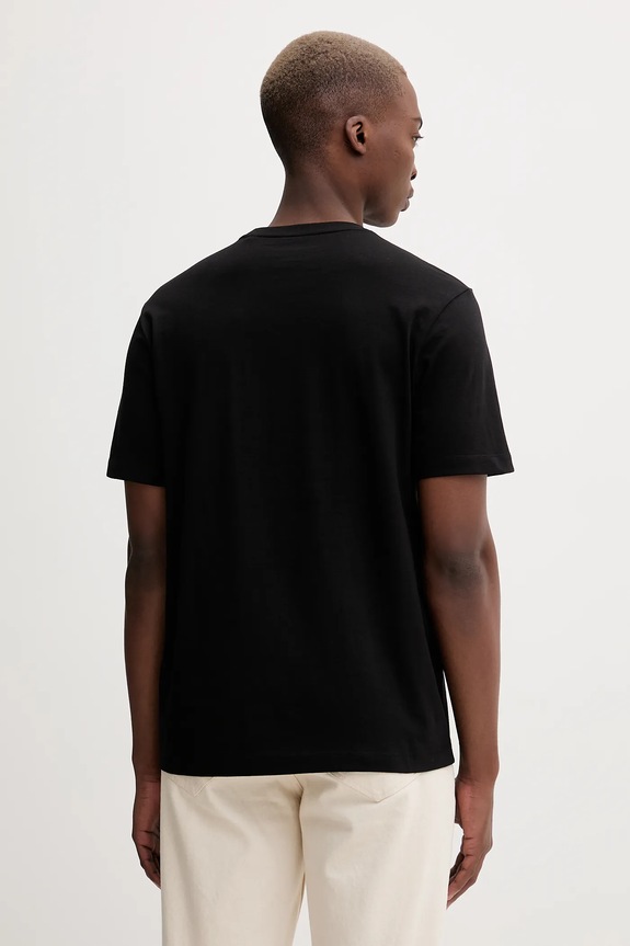 Ρούχα Βαμβακερό μπλουζάκι Guess Jeans M5BI38.K8FQ4 μαύρο