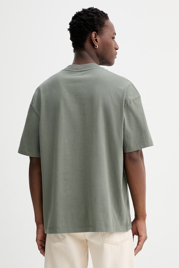 Odzież AllSaints t-shirt męski bawełniany XANDER M030JC zielony