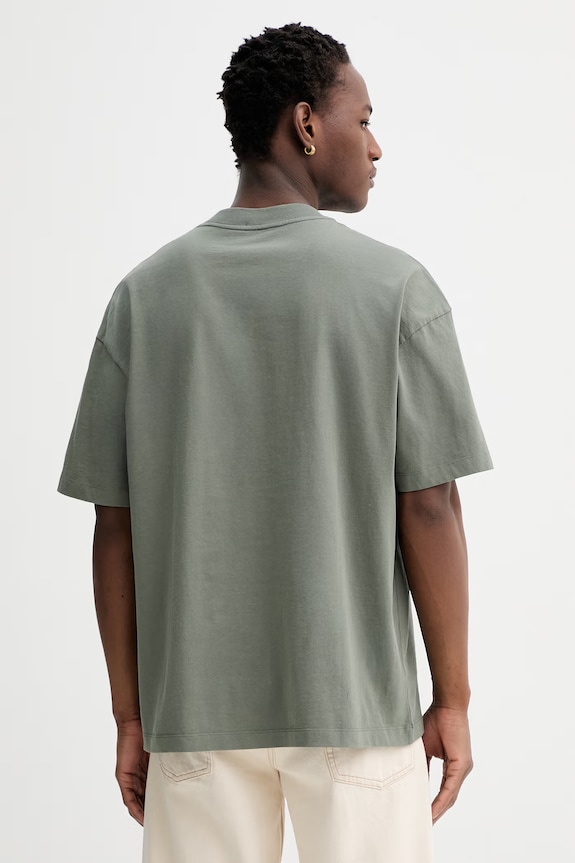 Odzież AllSaints t-shirt męski bawełniany XANDER M030JC zielony