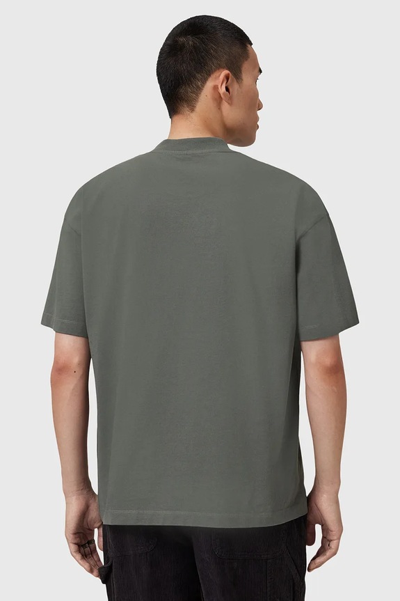 Odzież AllSaints t-shirt męski bawełniany XANDER M030JC zielony