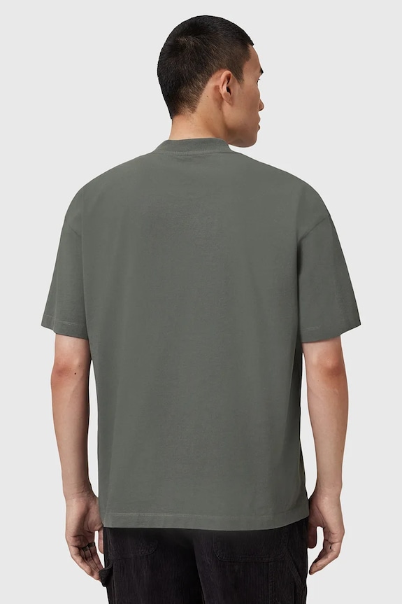 Odzież AllSaints t-shirt męski bawełniany XANDER M030JC zielony