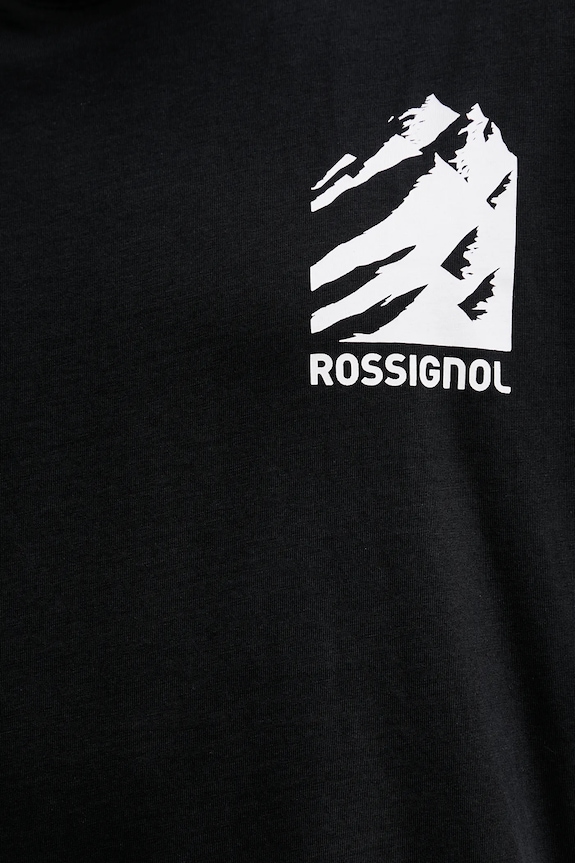 Rossignol tricou din bumbac WATERFALL RELAX RLOMY05 negru