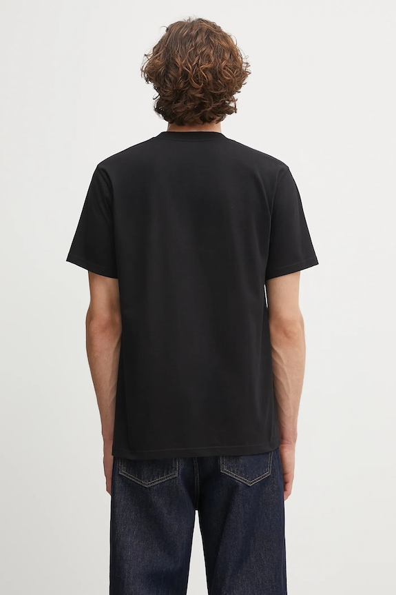 Clothing Carhartt WIP cotton t-shirt S/S University Script T-Shirt I036110.0D2XX black