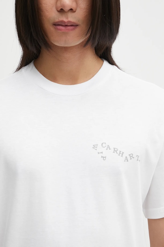 Carhartt WIP cotton t-shirt S/S Okniceok 01 T-Shirt white I035440.02XX