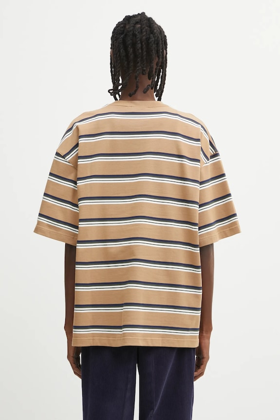 Clothing Carhartt WIP cotton t-shirt S/S Holm T-Shirt I035302.37AXX brown