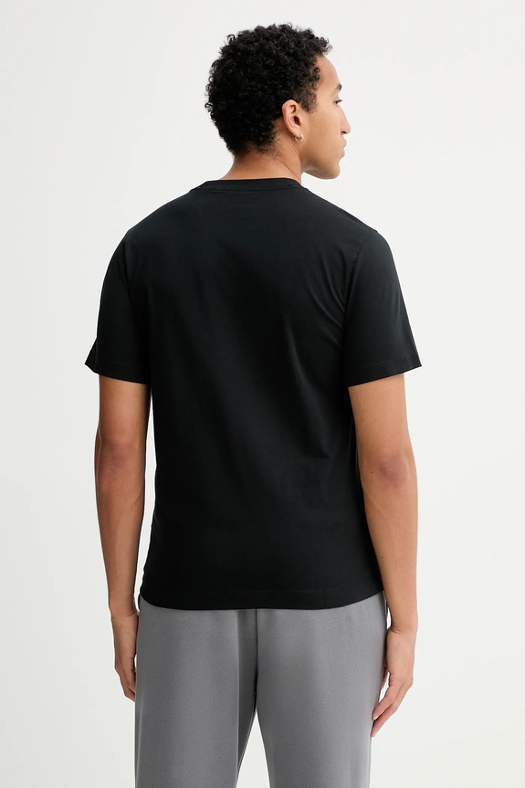 Îmbrăcăminte Abercrombie & Fitch tricou din bumbac KI123.5255.900 negru