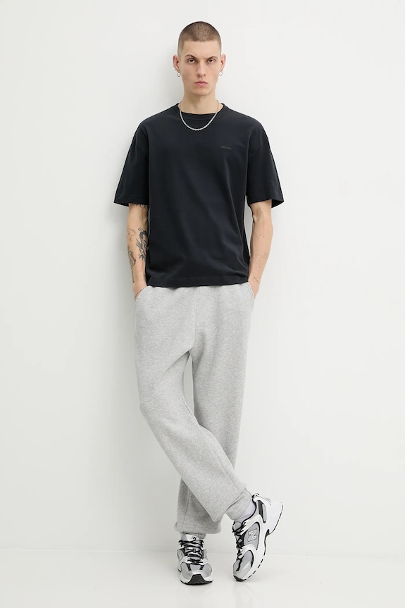 Bavlněné tričko Hollister Co. KI323.5400.900 černá AW25