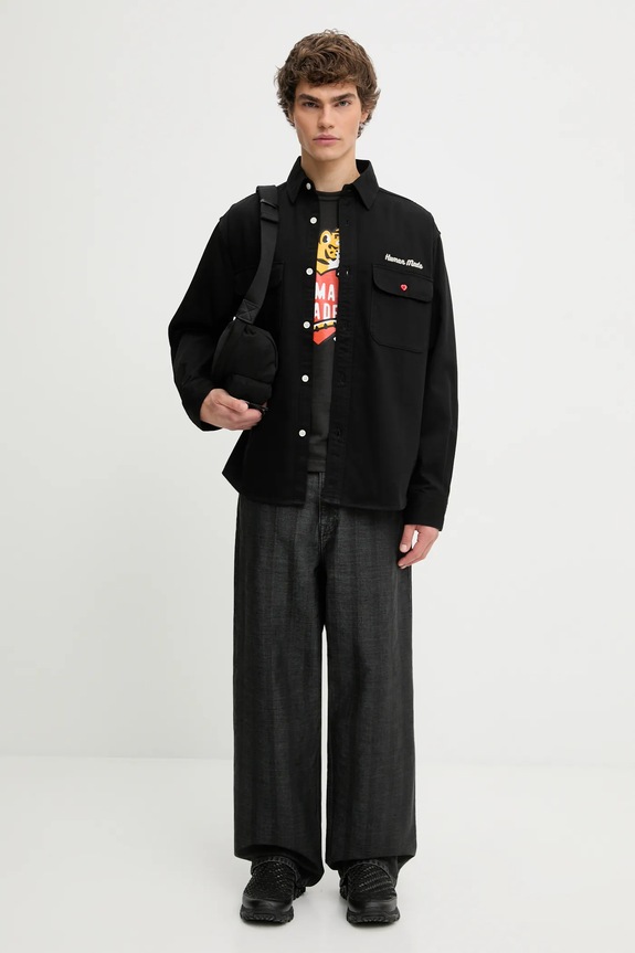 Human Made cotton t-shirt GRAPHIC HM30TE007 black