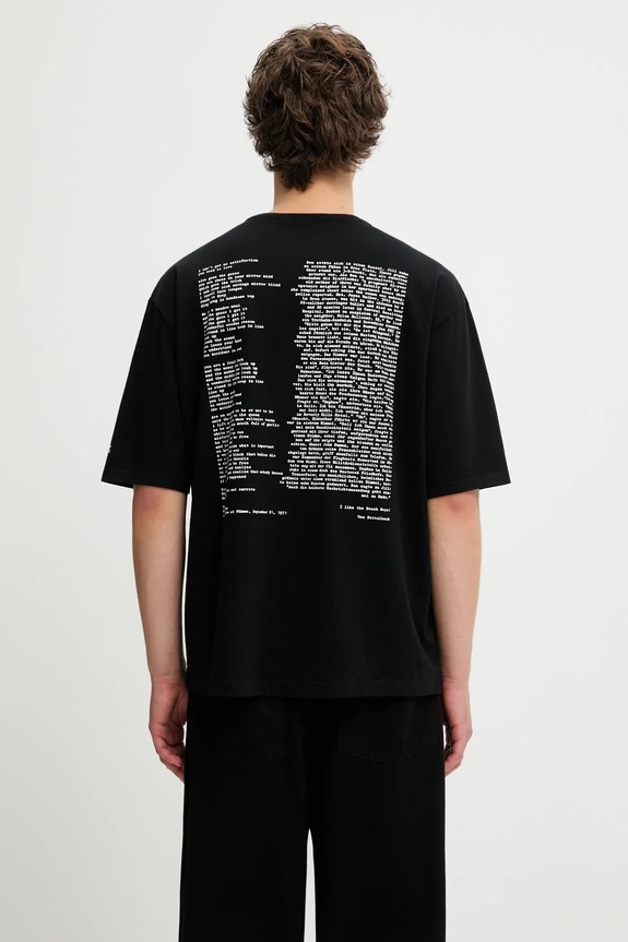 Îmbrăcăminte Undercover tricou din bumbac T.Shirt UC2E4813.8 negru