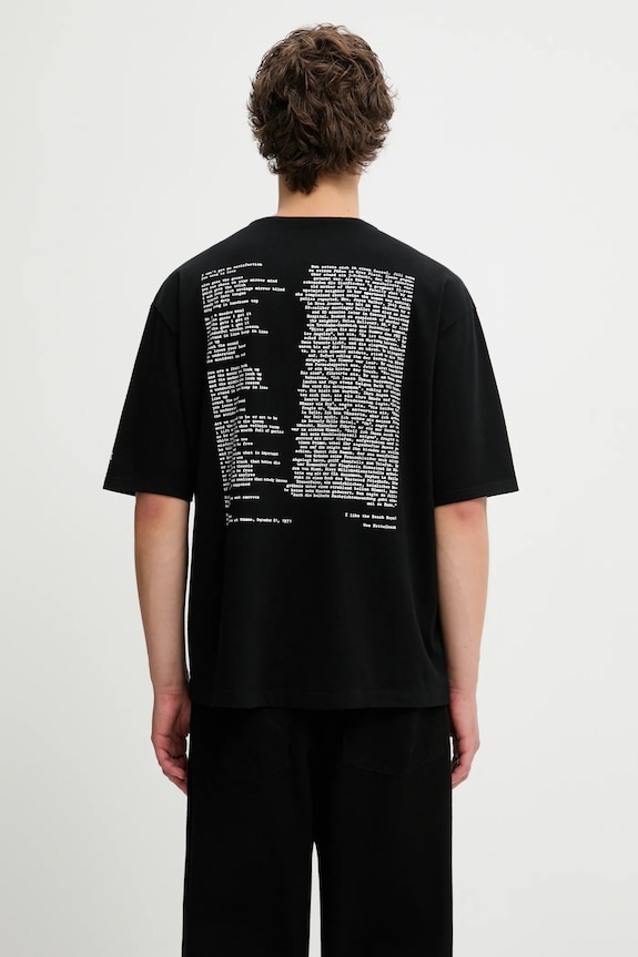 Îmbrăcăminte Undercover tricou din bumbac T.Shirt UC2E4813.8 negru