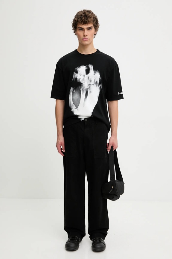 Undercover tricou din bumbac T.Shirt UC2E4813.8 negru