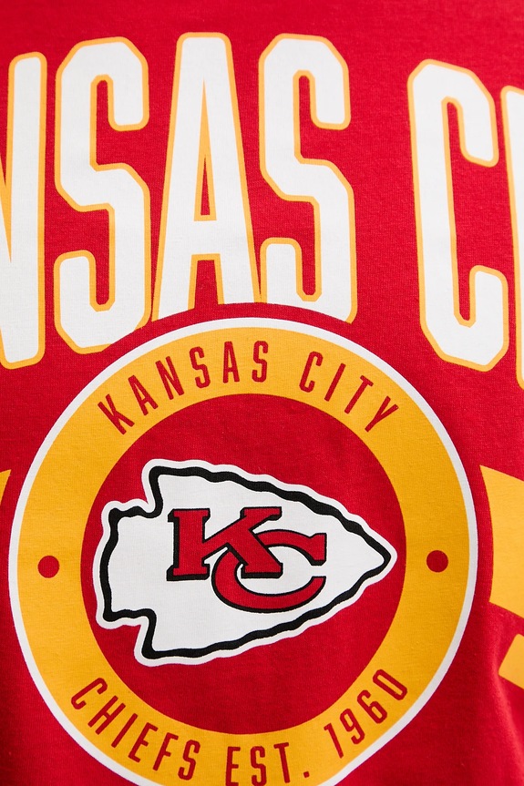 Bombažna kratka majica Nike Front and Back Essential N199.65N.7G.93P rdeča